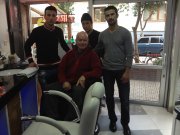 Namık Ekin ve Tıraşçı personeli Namık Ekin ve Tıraşçı personeli